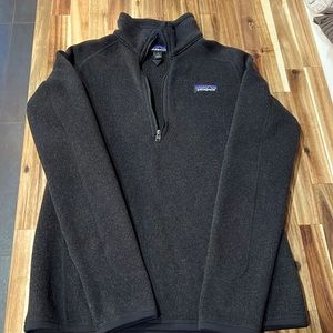 Patagonia, 1/4 Zip, Black, Small Pullover.